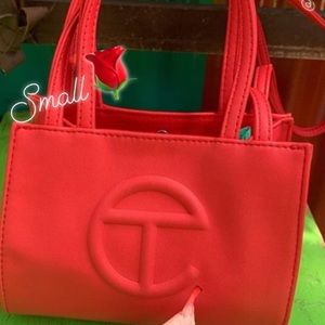 Small Red Telfar Bag